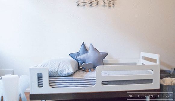 Łóżko dla trzyletniego dziecka z bokami - 5