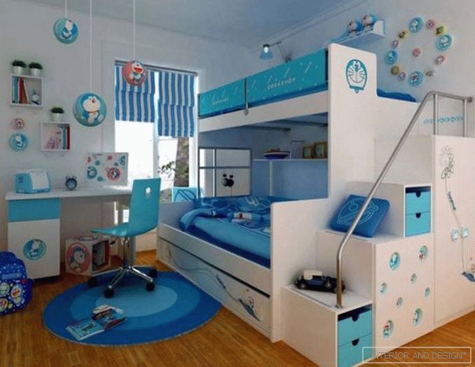 Zaprojektuj pokój dla dwóch chłopców
