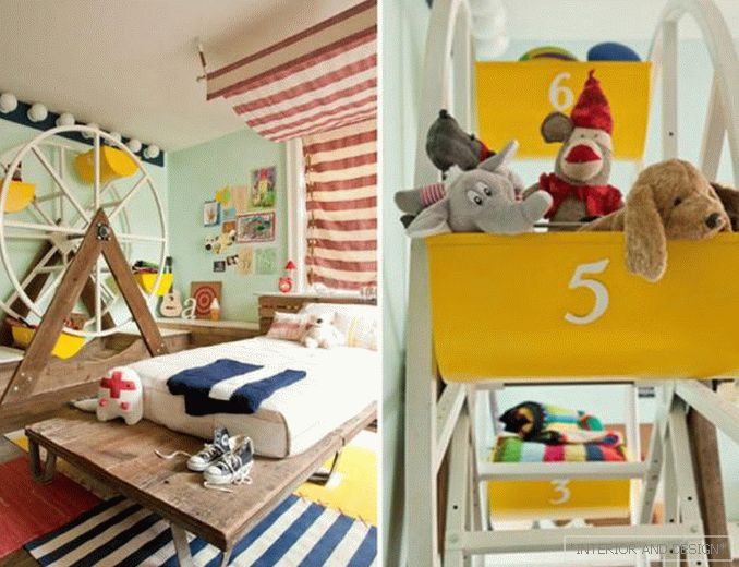 Zdjęcie pokoju dziecięcego dla chłopca 3-5 lat