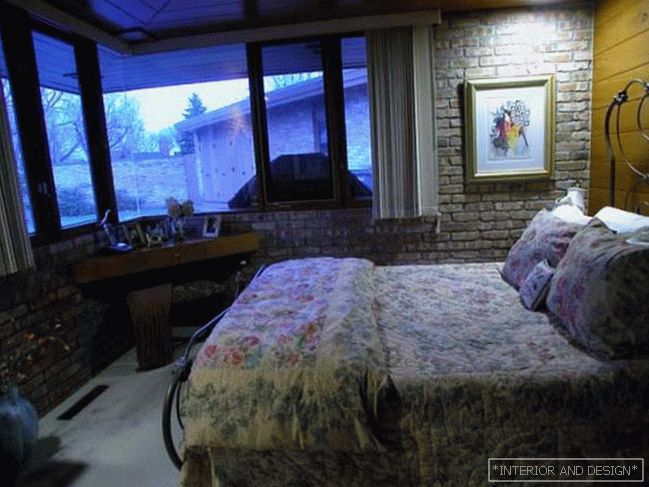 Zdjęcie sypialni w prywatnym domu