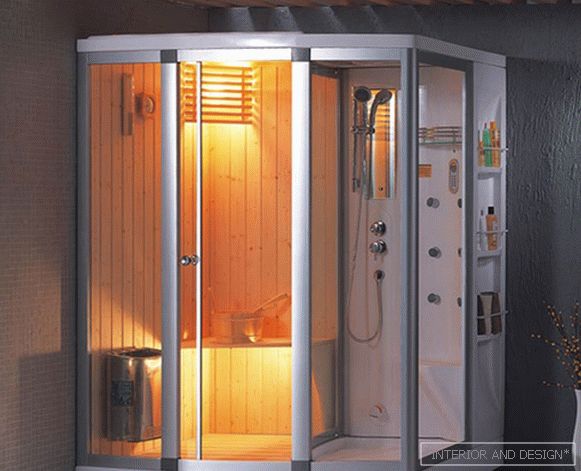 Kabina prysznicowa z sauną - 3