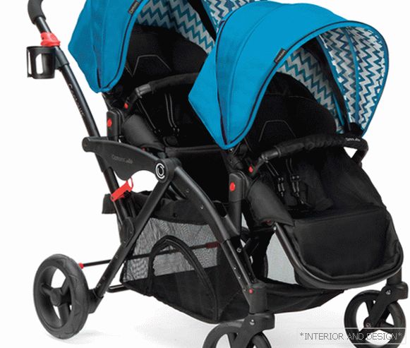 Wózek dla dwóch noworodków - 1