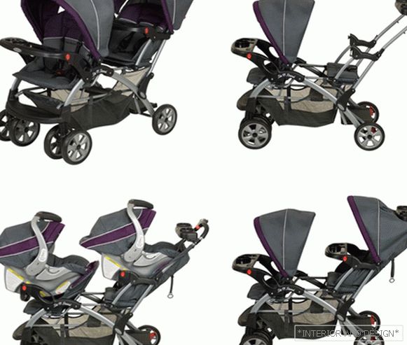 Wózek dla dwóch noworodków - 2