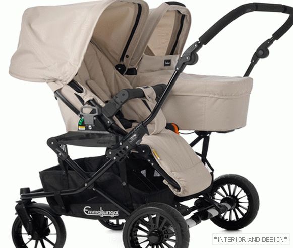Wózek dla dwóch noworodków - 3