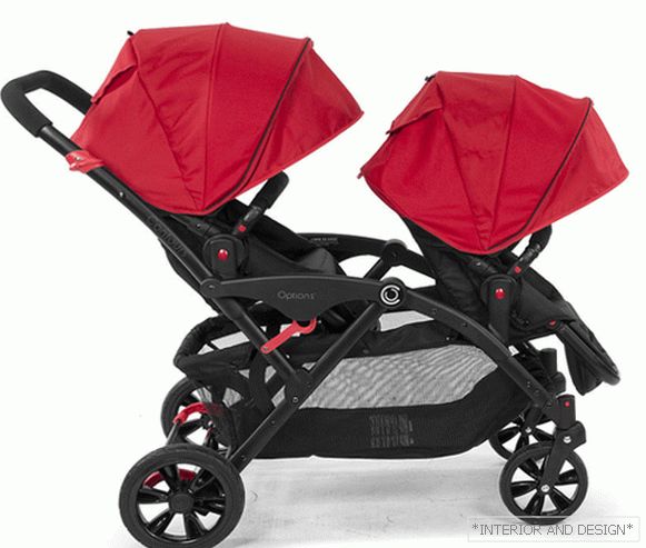 Wózek dla dwóch noworodków - 4