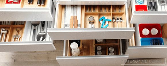 Półki i szuflady в кухонной мебели от Икеа - 3