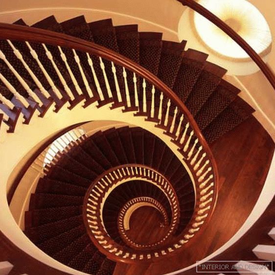 Zdjęcie spiralne schody