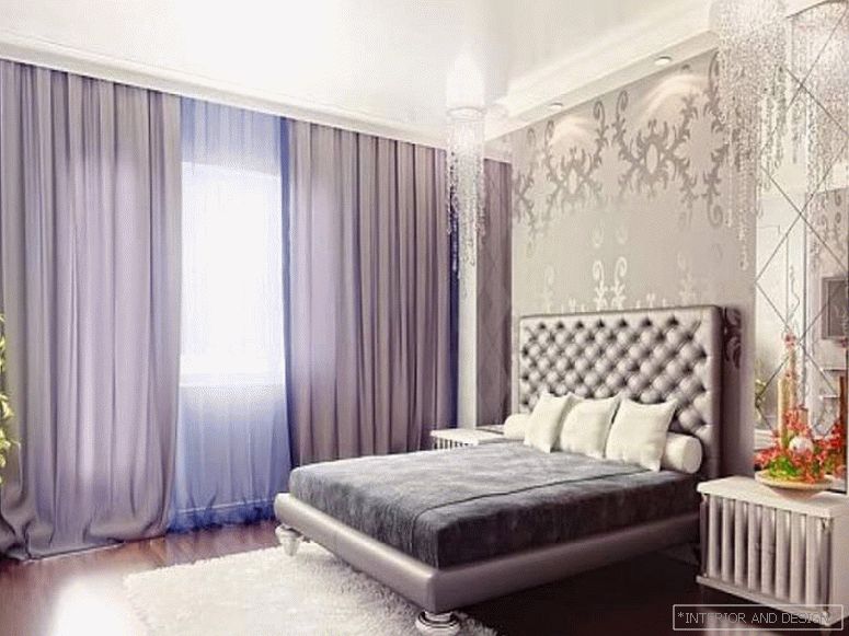 Zasłony do sypialni w stylu Art Deco 5
